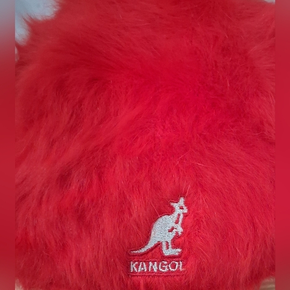 EUC Vintage Y2K Kangol Furgora Red Angora Fur Unisex Causal Beret Hat Cap main image 6